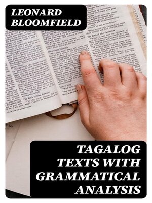 cover image of Tagalog Texts with Grammatical Analysis